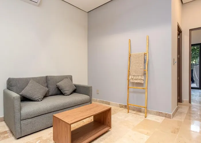 Deluxe 1 Bdr Cool Jacuzzi Close To Apartment Tulum